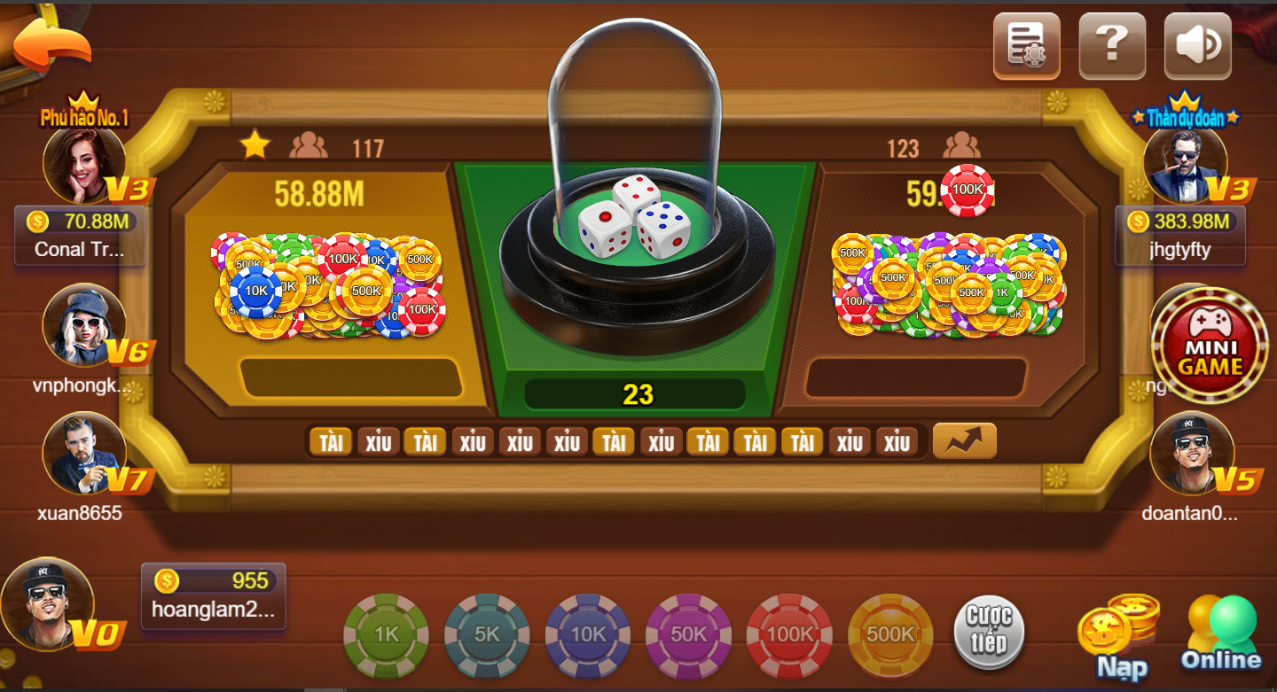 Tài xỉu 68 game bài có cách chơi đơn giản cho mọi đối tượng