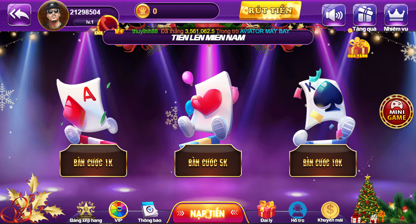 Đôi nét thông tin về game bài tiến lên miền nam 68 game bài Tiến lên miền nam 68 game bài là tựa game đổi thưởng hot nhất hiện nay
