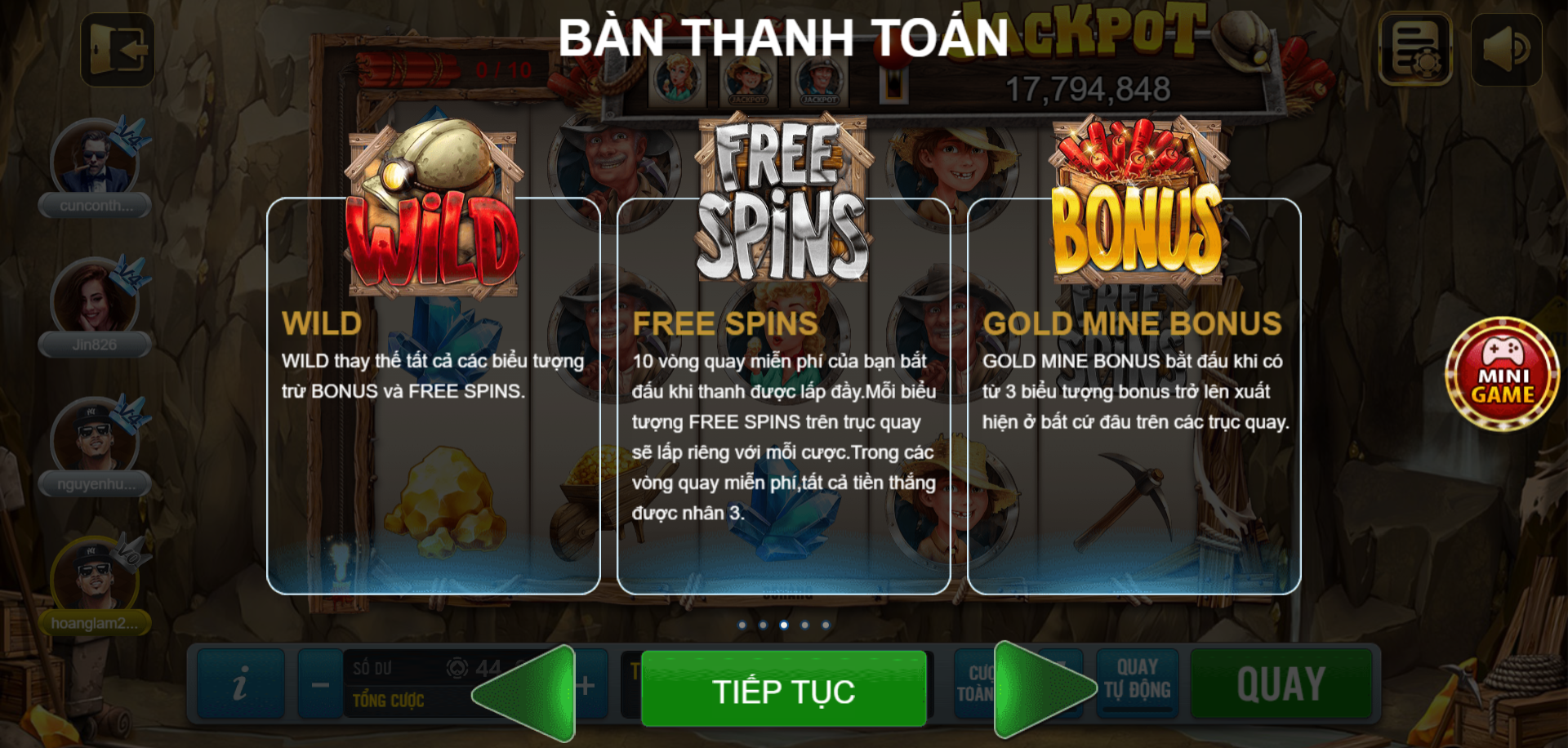 Tối đa 5 người có thể tham gia cùng lúc trong trác kim hoa 68 game bài Tối đa 5 người có thể tham gia cùng lúc trong trác kim hoa 68 game bài