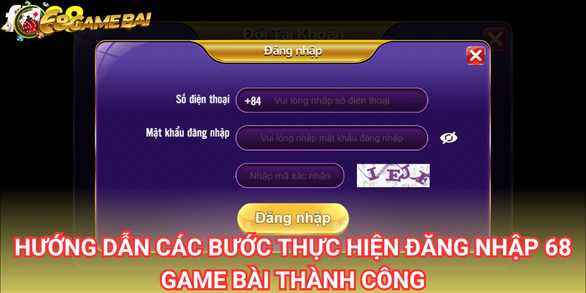 Cách đăng nhập 68 Game Bài Cách đăng nhập 68 Game Bài