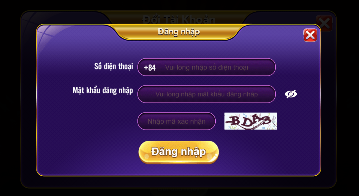 Đăng nhập vào cổng game 68gamebai Đăng nhập vào cổng game 68gamebai