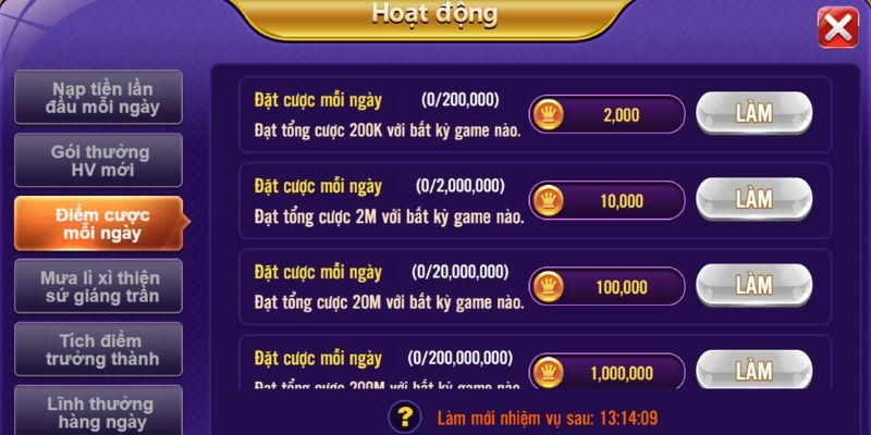 TOP sự kiện Khuyến mãi 68gamebai HOT thu hút thành viên